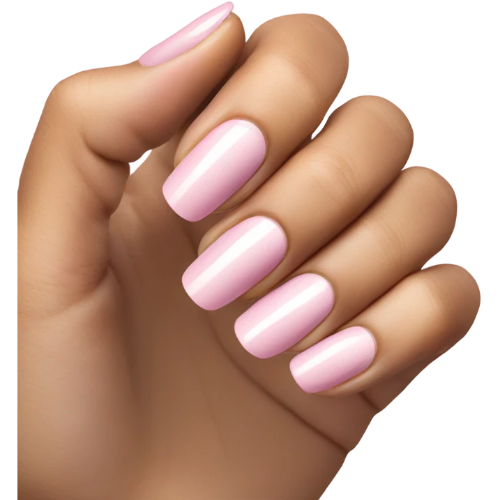 Light pink nails emoji