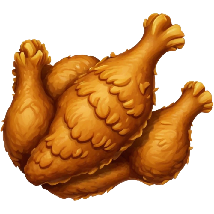 fried chicken emoji