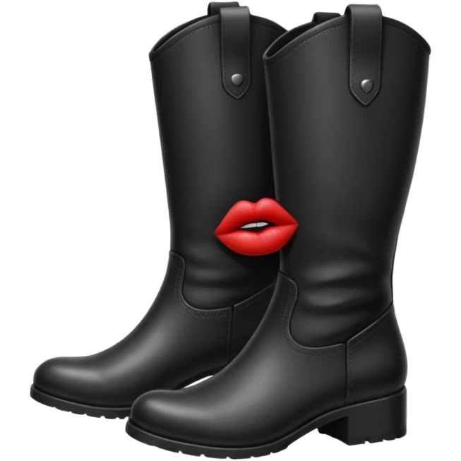 kiss  boot emoji