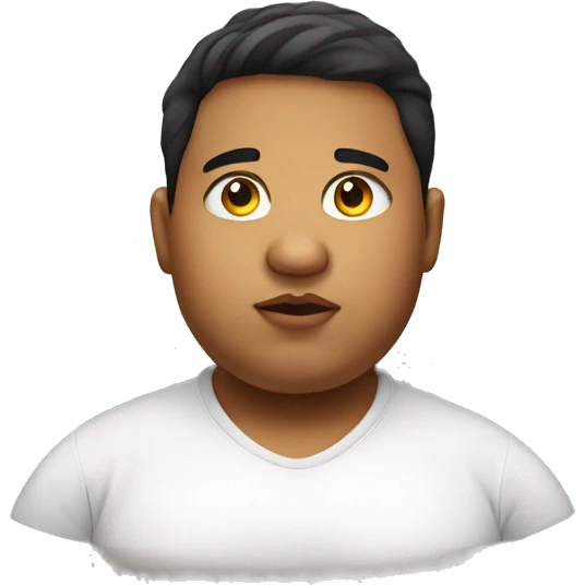 young obese emoji