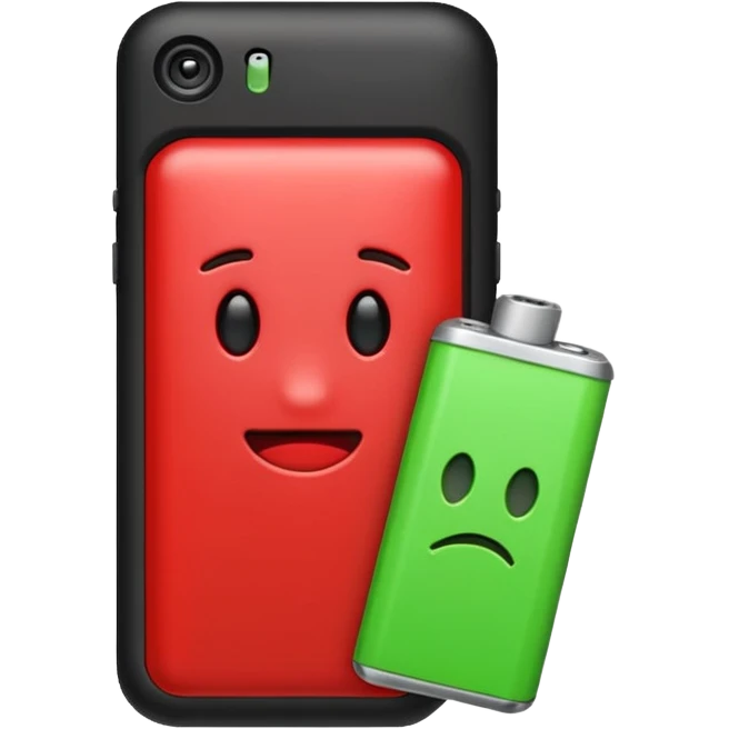 I want a emoji of low battery ang high battery emoji