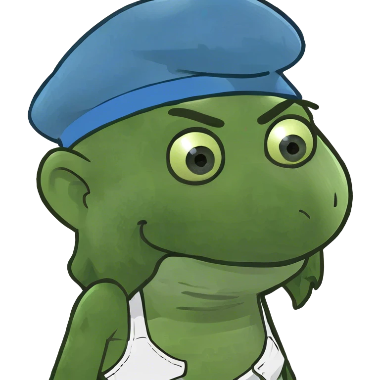 Smurf emoji