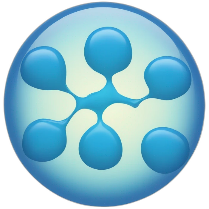 cerulean ink blot emoji