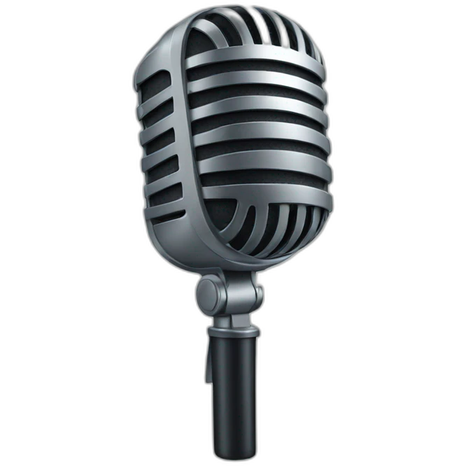 microphone emoji
