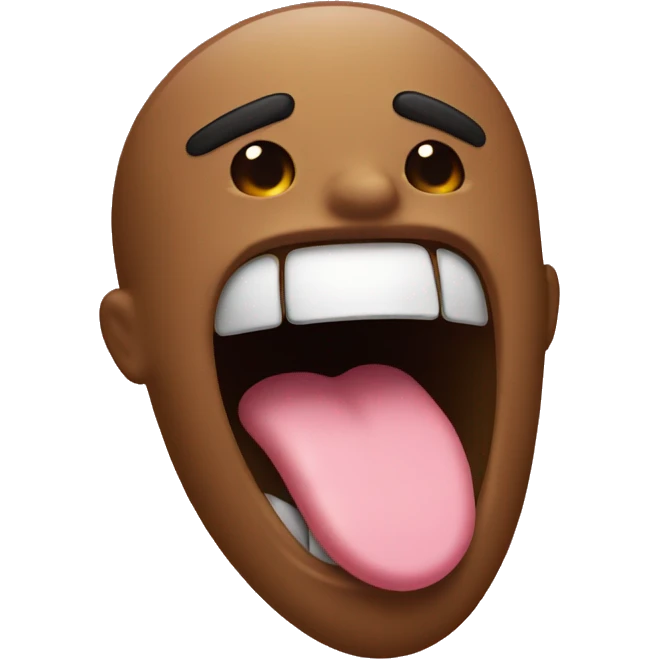 Tongue out emoji