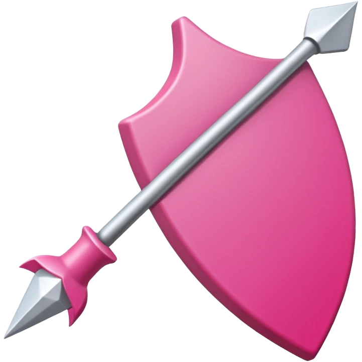 fleche directionelle blache sur fond de couleur rose sur un bouton   emoji