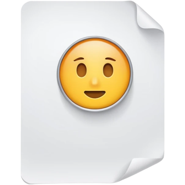 permission paper emoji