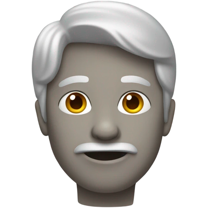 Moño gris emoji