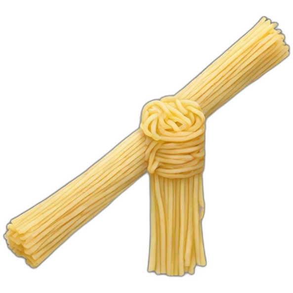 Lightsaber made of noodles emoji