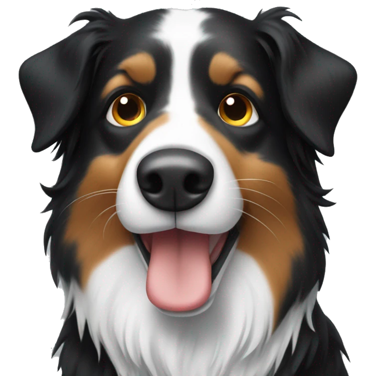 Dog border collie Vet emoji