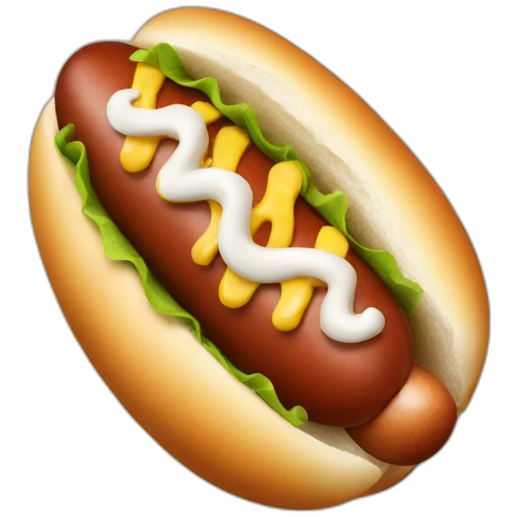 Football hotdogs emoji