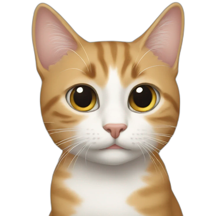 Tres gatos emoji