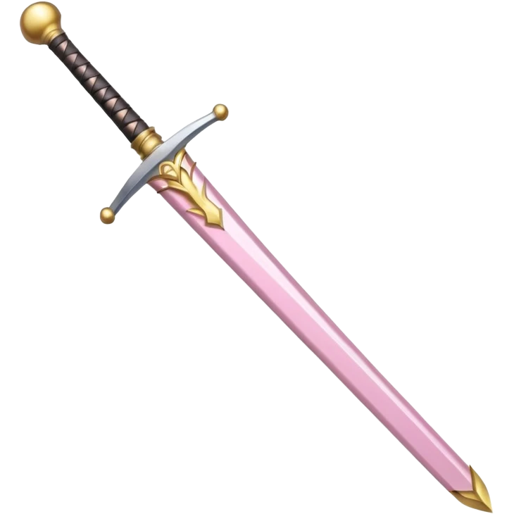 light pink sword emoji