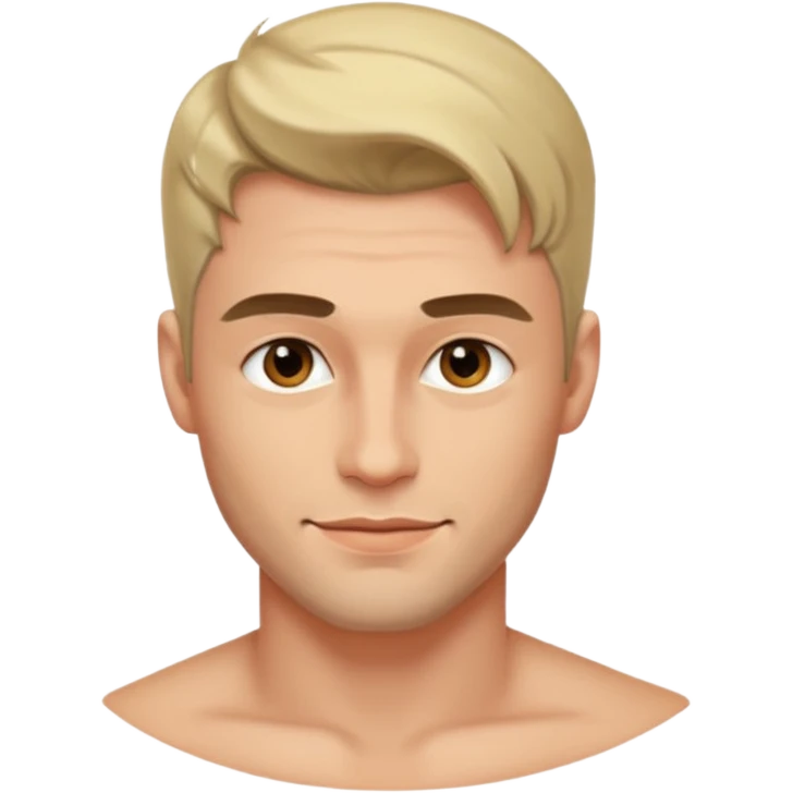 A really handsome, sexy and seductive man emoji