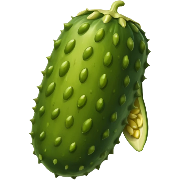 Make a pickle emoji emoji