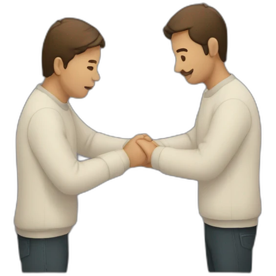 Te mando un abrazo emoji