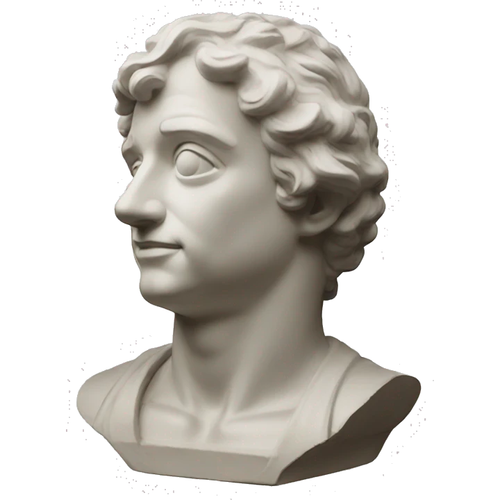 vintage sculpture emoji