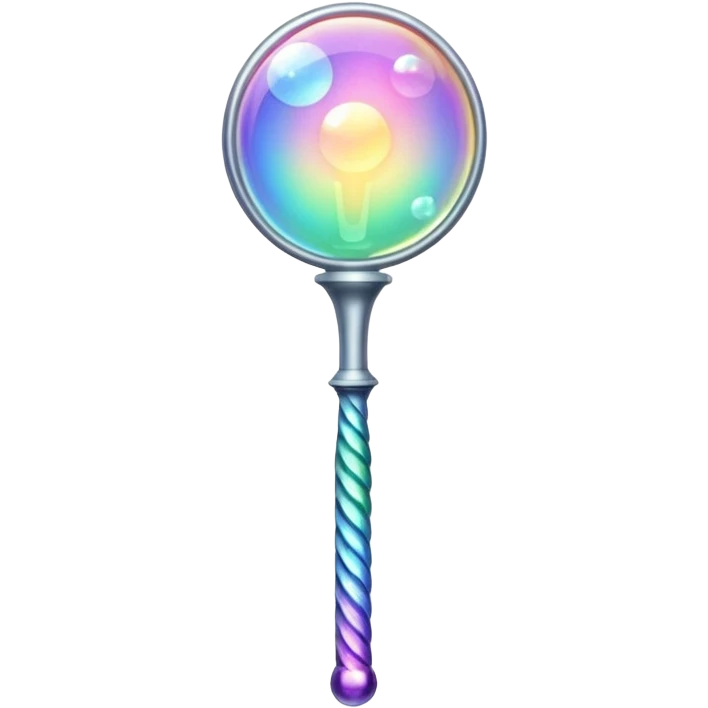 bubble scepter emoji