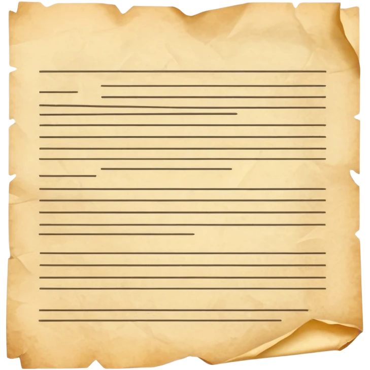 document paper with text lines emoji