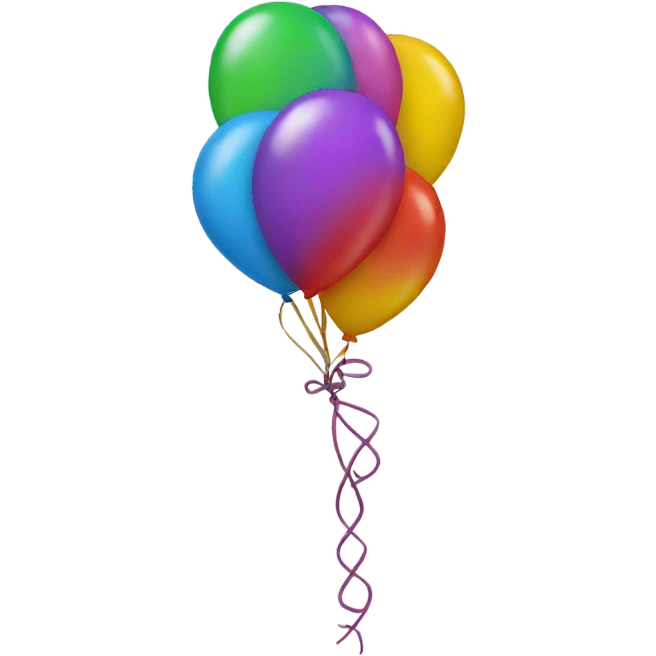 Twisty balloons emoji