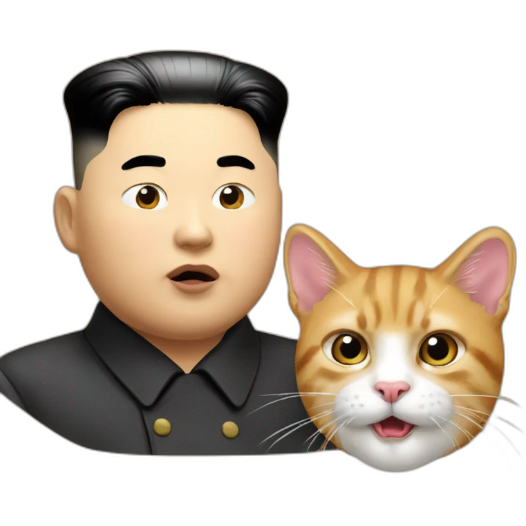 Kim-jong-un-eat-cat emoji