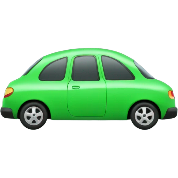 Car green emoji