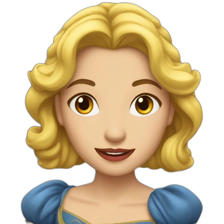 La belle et la bête emoji