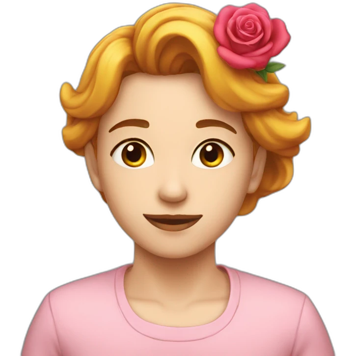 Cœur rose emoji