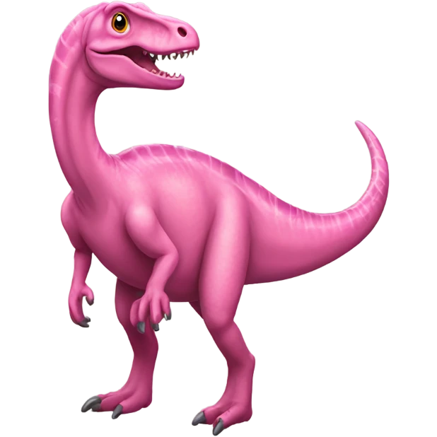 pink dianosauric emoji