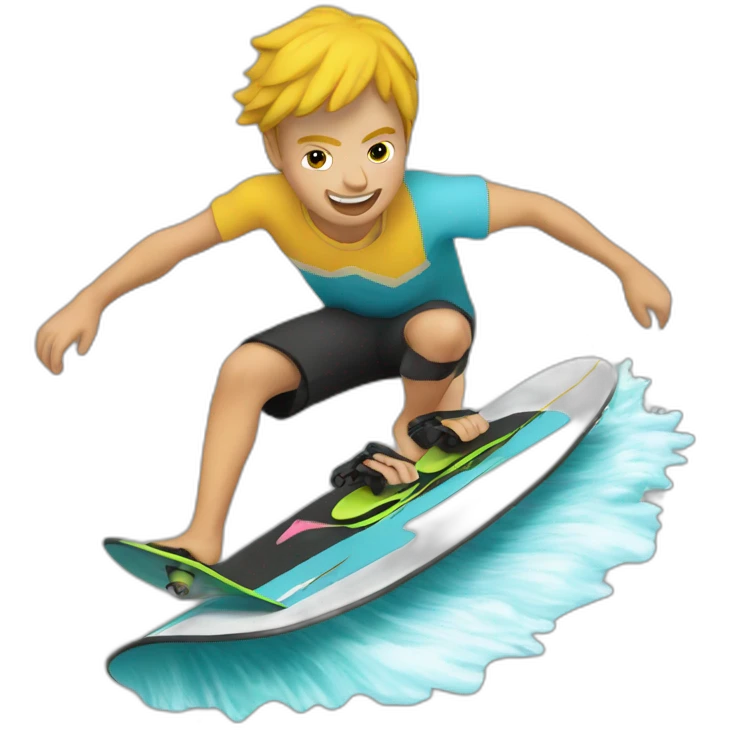 Wakeskate emoji