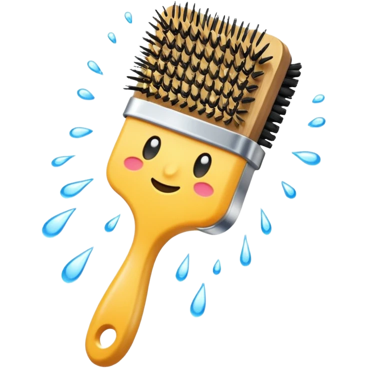 Rinse brush emoji