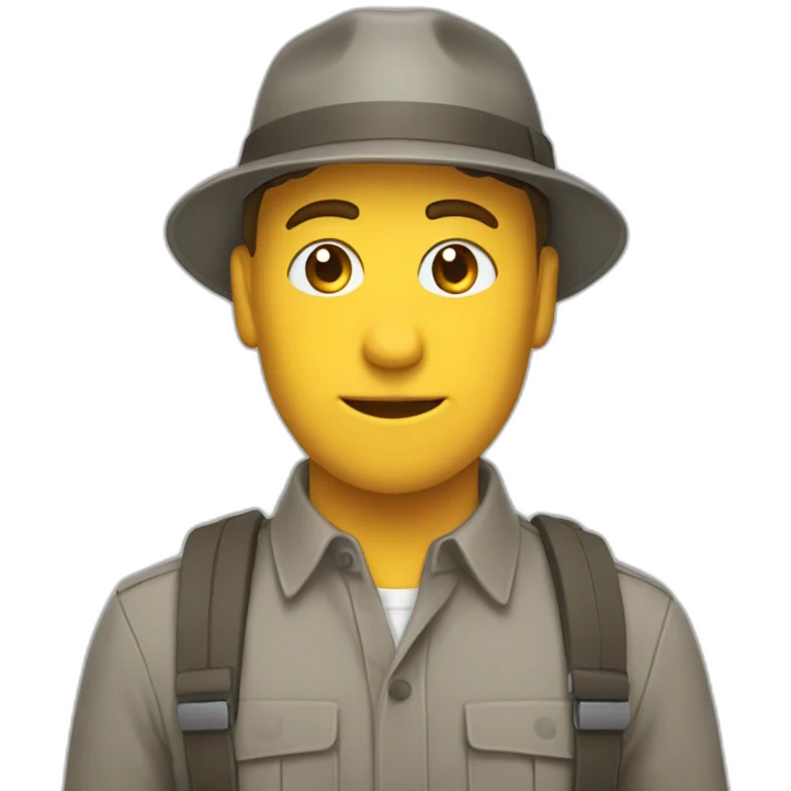 Ecureuil au travail emoji