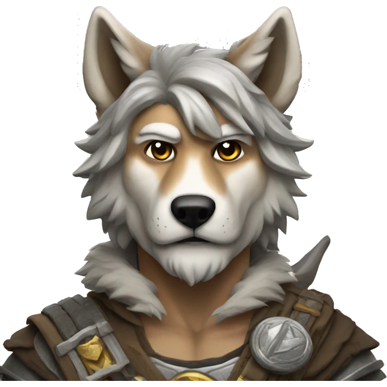wolf warrior emoji
