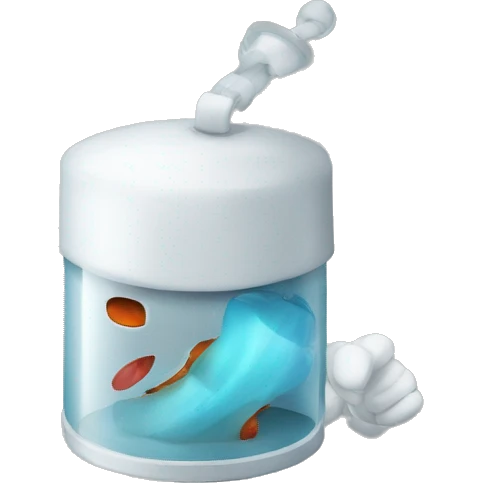 Move slowly in cleanroom emoji