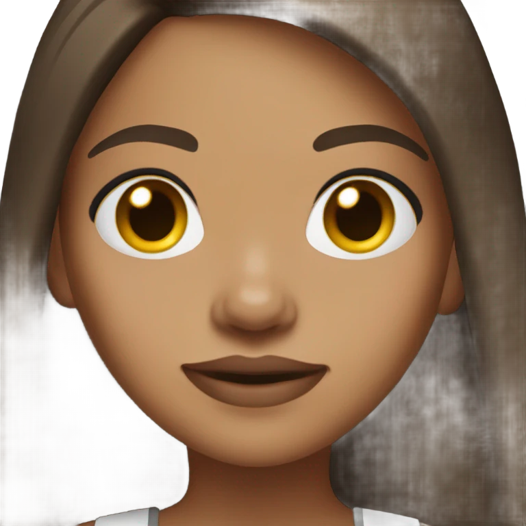 steelers light skin girl long brown hair with freckles  emoji