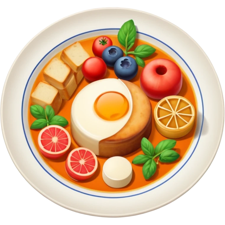 French fine cuisine emoji