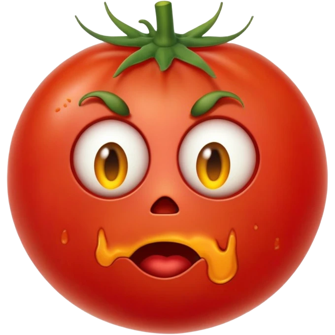 rotten soggy tomato emoji