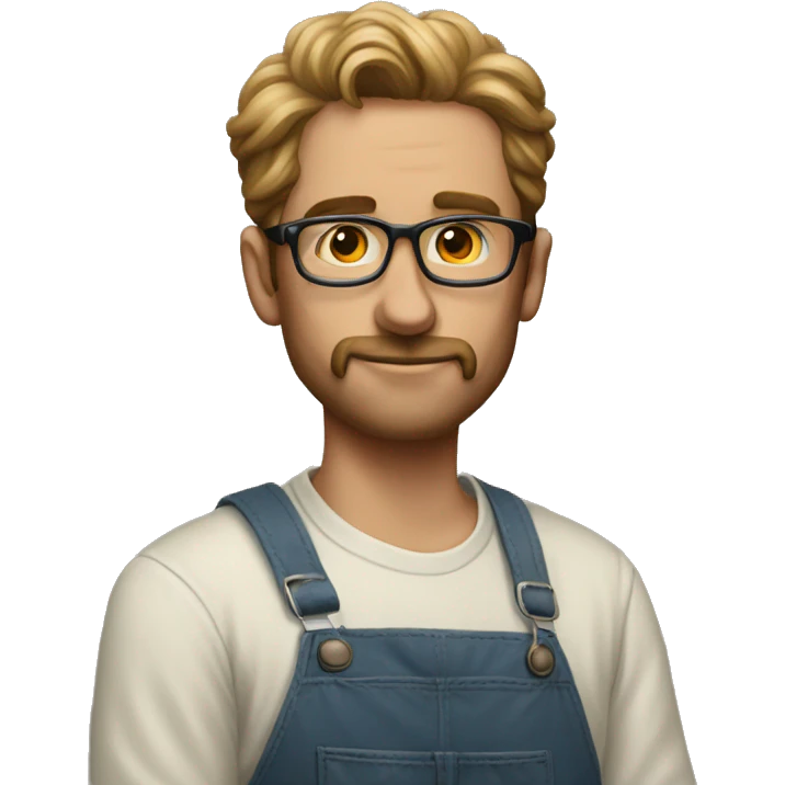 an artist painting a portrait canvas emoji