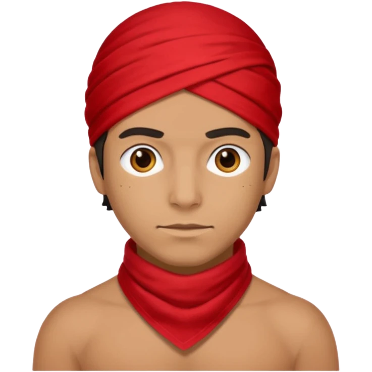 ricardo milos with red bandana emoji