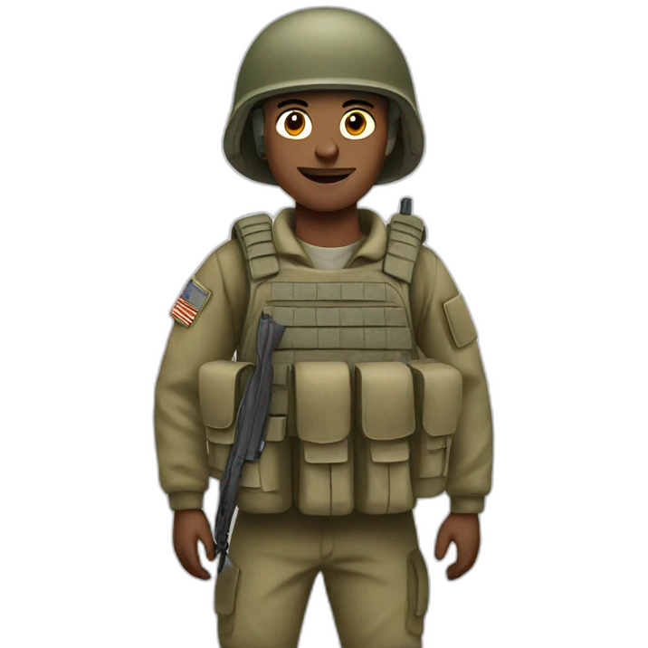 soldier in Israel Defence Forse   emoji