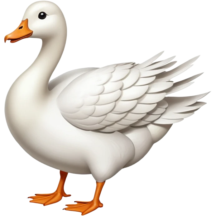 Crazy goose emoji
