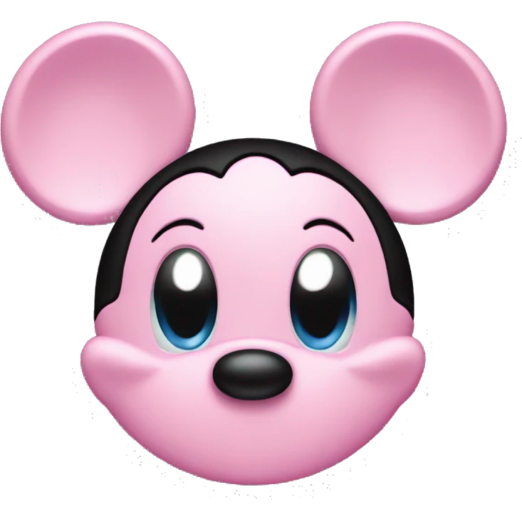 pink mickey mouse  emoji