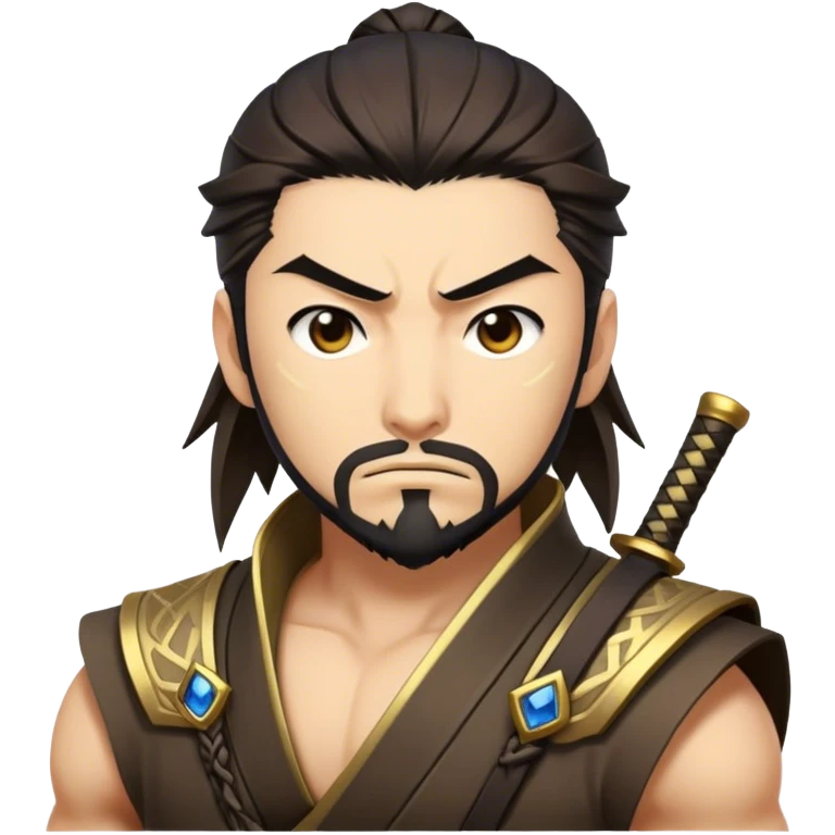 Hanzo from summoner greed  emoji