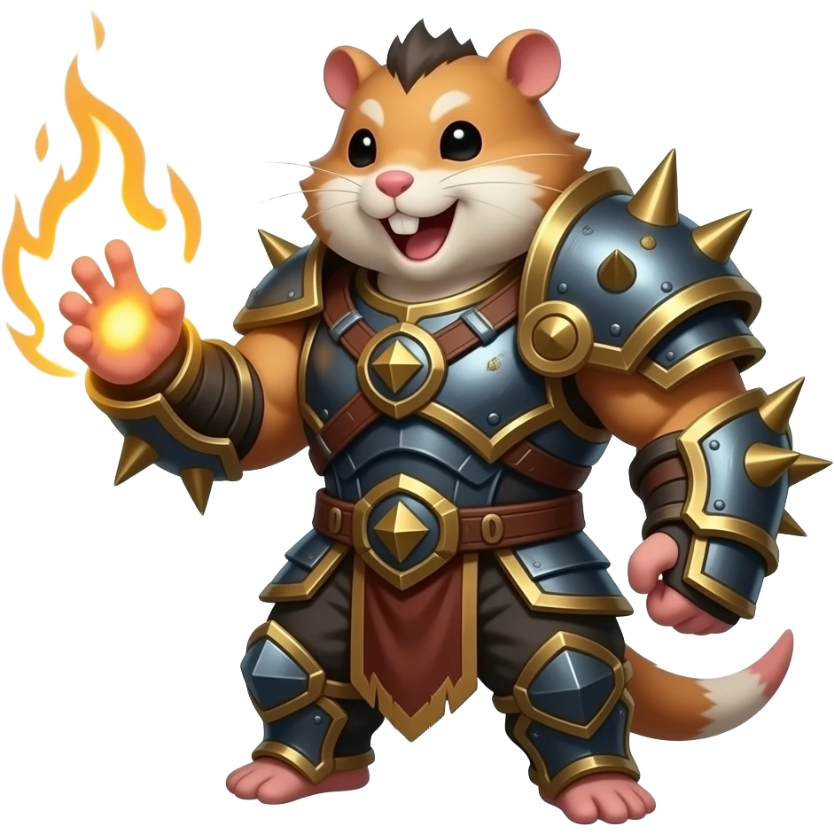 rammus using the rasengan emoji