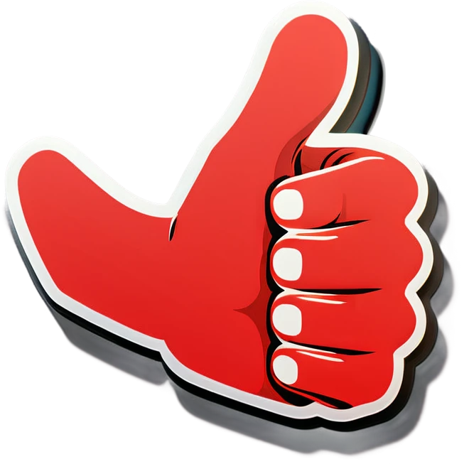 Thumbs up emoji