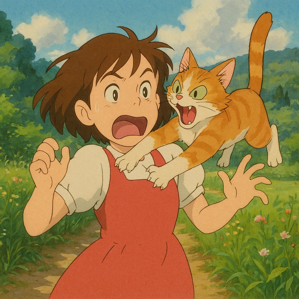 cat attack emoji