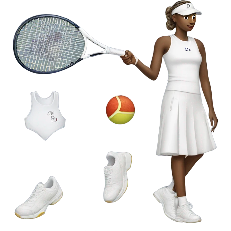 Tenis dior emoji
