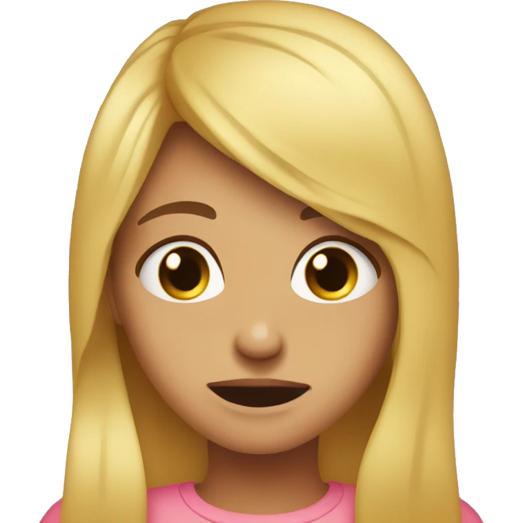20 year old girl crying over breakup
 emoji
