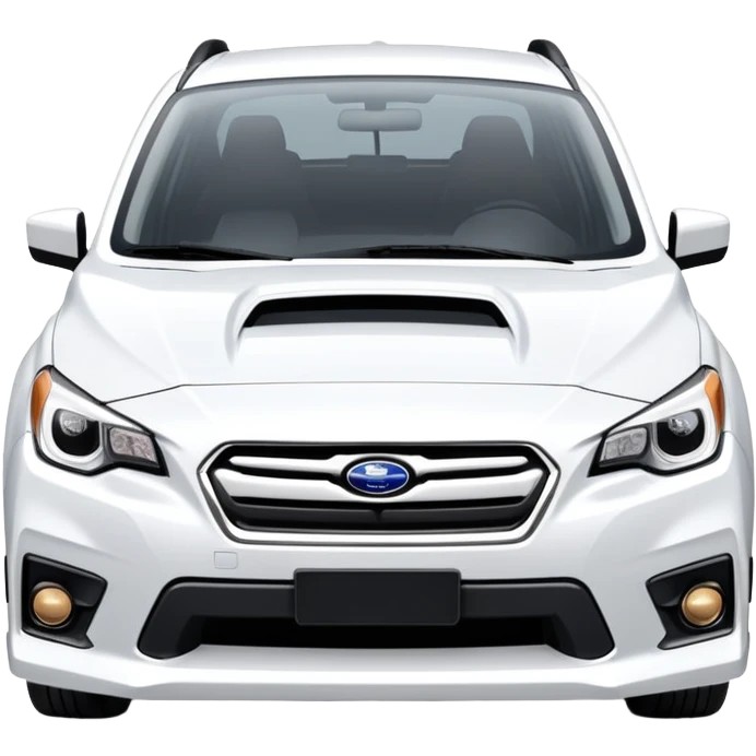 2024 Subaru white  emoji