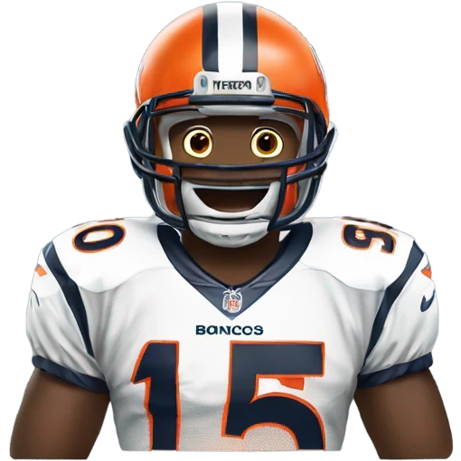 Denver broncos football emoji